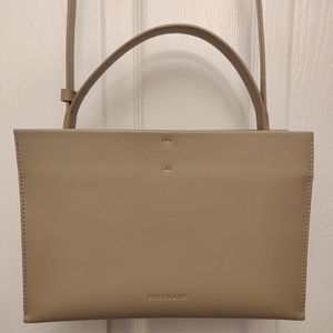 Everlane leather lunchbox bag